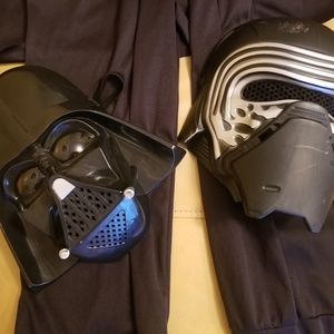 Star Wars Darth Vader costume with two masks